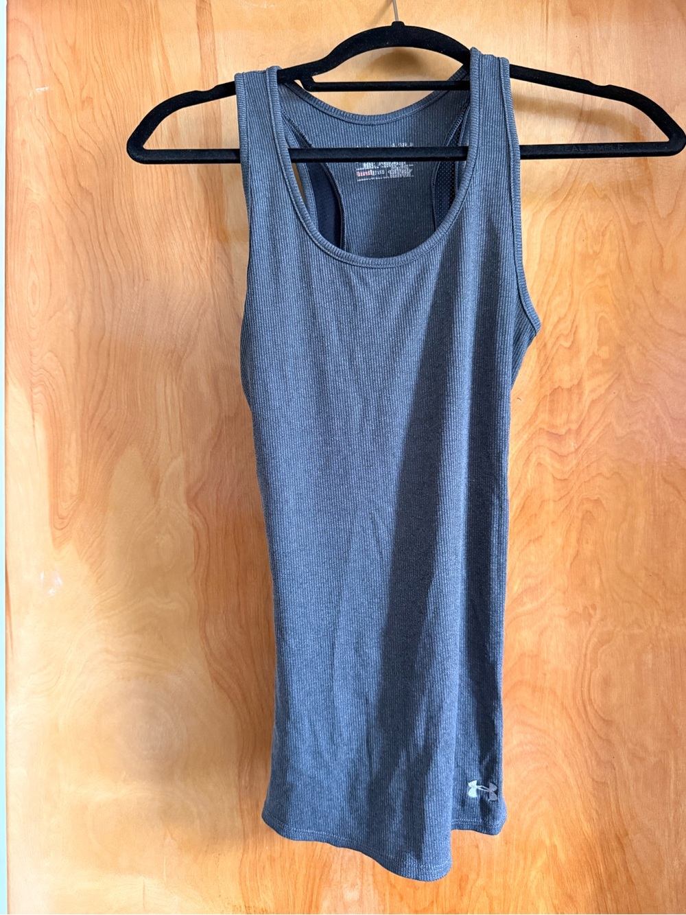 Under Armour Charcoal Ribbed Women’s Tank Top